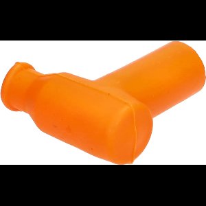 Mezoly bougiedop kort model oranje (klein gat)