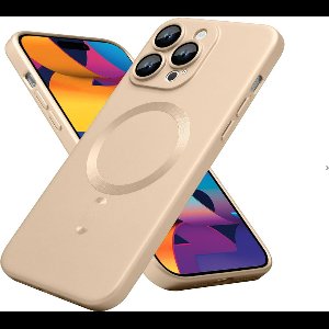 Metallic Painted Magnetic Magsafe Phone Case - iPhone 16 Pro Max - Gold