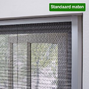 Bruynzeel Plissehor raam s500 63x155 WIT