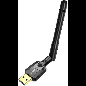 EDUP EP-B3536 Bluetooth 5.1 Adapter met Externe Antenne - Bereik tot 100 Meter - USB 2.0 - Plug & Play