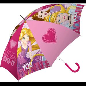 Kids Licensing Paraplu - Prinsessen - 46 Cm - Roze