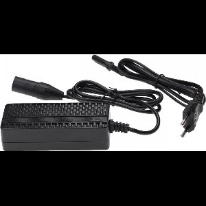 Oplader voor E-bike - Voor 36V Accu's - 42V - 1,35A - 60W - 3-Pins aansluiting - Zwart