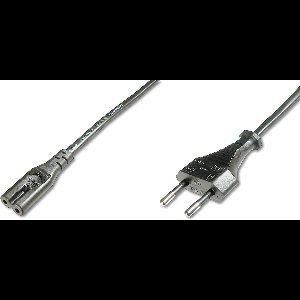 ASSMANN Electronic EU/C7, 1.8m electriciteitssnoer Zwart 1,8 m C7 stekker