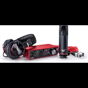 Focusrite Scarlett 3nd Gen 2i2 Studio Kit - USB audio interface 2i2, microfoon en hoofdtelefoon