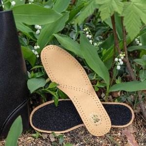 Debe Pure Leather Inlegzolen Maat 47 - Echt Leder/Leer/Lederen - Comfort - Dames/Vrouwen & Heren/Mannen