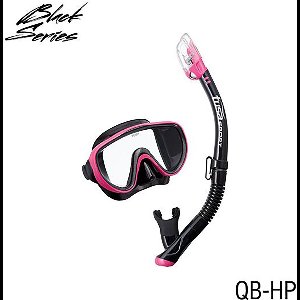 TUSAsport UC1625 Serene Snorkelset | Comfortabel Snorkelmasker & Betrouwbare Semi-Dry Snorkel voor Beginners & Recreatieve Snorkelaars