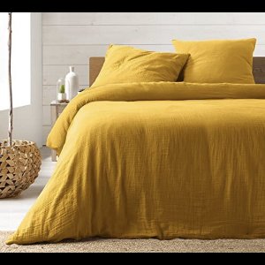 Katoenen gaas bedset 240x260cm