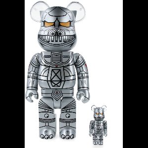 400% & 100% Bearbrick set - Mechagodzilla (1974)