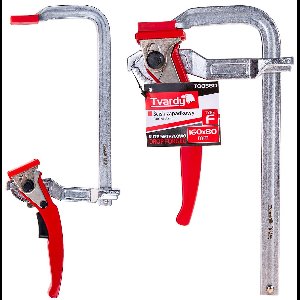 Tvardy Ratelsysteem houtklem - Gesmeed staal - 160x80 mm - 500 kg klemkracht