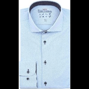 Pure Shirt Licht Blauw - Maat 42 - Heren - Overhemden Casual