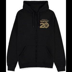 World Of Warcraft 20th. Anniversary Vest met capuchon zwart L Heren
