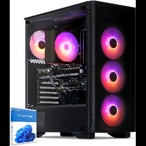 Sedatech Advanced Gaming PC • Intel i5-14400F 10x 2.5GHz • Geforce RTX4060 • 32Gb RAM • 1Tb SSD M.2 • WiFi • Bluetooth • Windows 11 • Desktop computer