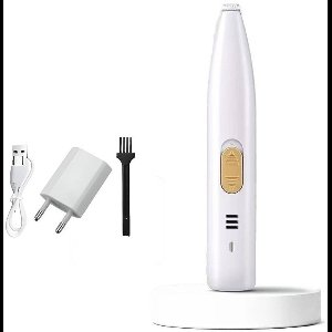 BlueTime - Honden Tondeuse - Katten Tondeuse - Inclusief USB adapter/oplader! - Dieren Tondeuse - Honden Trimset - Hondentondeuse Draadloos - Hondentondeuse - Katten Tondeuse - Honden tondeuse voor pootjes - Honden Trimmer