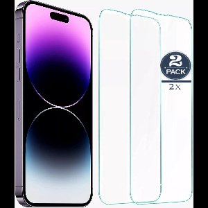 screenprotector Geschikt voor iphone 16e 2 stuks screenprotector - premium kwaliteit tempered glass - beschermlaag voor iPhone 16e