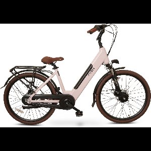 Avon Bx1 Elektrische Fiets 26 Inch – 250w Voorwielmotor 504wh Accu 90km Actieradius Hydraulische Schijfremmen Nexus 3-speed Kleurendisplay Lage Instap Dusty Rose