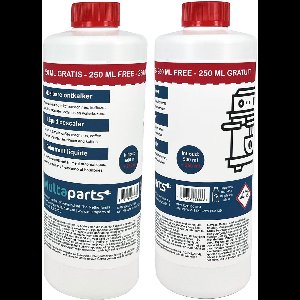 2 x Vloeibare ontkalker 750 ml voor (volautomatische) koffiezetapparaten | Made in Germany | Krachtige ontkalker, veilig voor machine | O.a. voor Bosch, DeLonghi, Jura, Krups, Nespresso, Philips, Saeco, Senseo, Siemens e.a. | Multaparts® huismerk