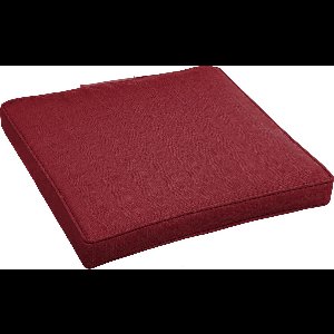 Hespéride Korai Stoelkussen met klittenband - Waterafstotend - Afneembare hoes - 40x40cm - Bordeaux