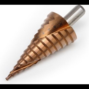 Stappenboor HSS - 5% Cobalt Tin Gecoate Trapgatboor