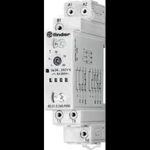 Finder 80.51.0.240.P000 Tijdrelais Multifunctioneel 1 stuk(s) Tijdsduur: 0.1 s - 24 h 1x wisselcontact