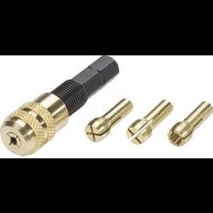 Donau Elektronik 821230 Boorhouder met 6-kantige schacht en spantangen