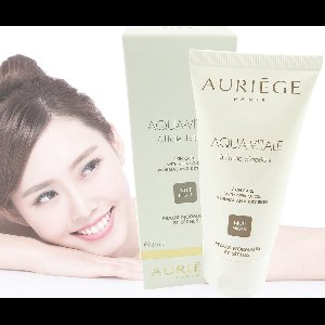 Auriege Paris Aqua Vitale nachtcrème droge normale huid abrikoos 50ml