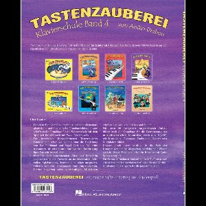 Mitropa Music Tastenzauberei Band 4 - Lesboek voor toetsinstrumenten