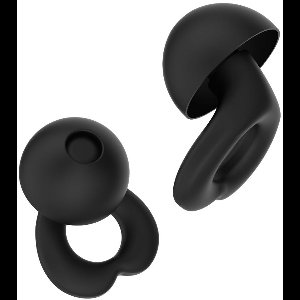 foamigo Silencio Earplugs - Zwart - Oordoppen - gehoorbescherming (30dB) - XS/S/M/L/XL