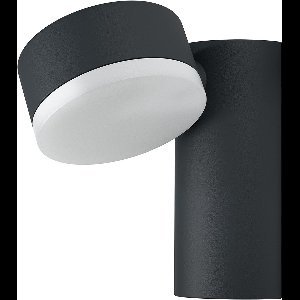 Osram LED wand- en plafondlamp, lamp voor buitentoepassingen, warm wit, 135,0 mm x 90,0 mm x 140,0 mm, Endura Style Spot Rond