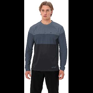Vaude Bike Moab Vi T-shirt Met Lange Mouwen Grijs M Man