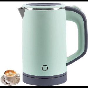 GTB® Waterkoker camping - Waterkoker klein - Waterkoker reis - Groente - 19cm x 9cm x 9cm