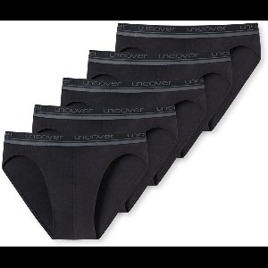 Uncover by Schiesser Rioslip set van 5 stuks zwart - UNCOVER Heren Onderbroek - zwart