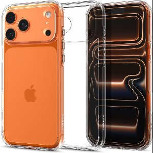 Spigen Geschikt voor Apple iPhone 17 Pro Max - Anti Vergeling - Ultra hybrid - Slank - Back Cover Hoesje - Transparant