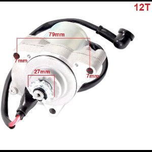Startmotor ( Boven ) voor 110cc/125cc Chinese Quad/Dirtbike Merk BPC parts