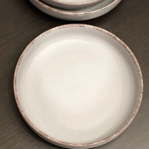 Homestar Ocean diepbord 20 cm set van 6 - Grijs- vaatwasser bestendig -