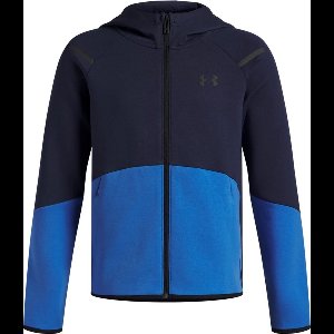Under Armour Kinder Longsleeve Unstoppable Fleece Full-Zip 1386687 Blue 403-L (US YLG)