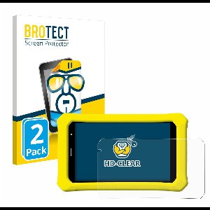 BROTECT - Screenprotector voor Clementoni Clempad 8" PRO - Folie Beschermfolie transparant 2 Stuks