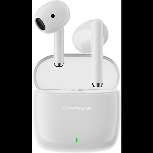 Xssive TWS18 - Oortjes Draadloos - Wit - Bluetooth Oordopjes met Case - 20 Uur Speeltijd - Compacte Earbuds - Bluetooth 5.3
