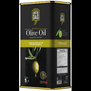 Antik Dağ Extra Vierge Olijfolie – 5000 ml Tin – Koudgeperst, <0.8% Zuurgehalte, Rijk aan Polyfenolen – Premium Mediterrane Olijfolie
