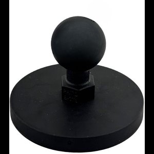 grote schijfmagneet van Ø 66 mm met B-kogel