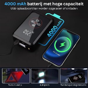 Autobanden Pomp - Elektrische Fietspomp - Compressor - Luchtcompressor