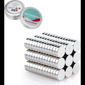 Super sterke magneten - 5 x 2 mm (25-stuks) - Rond - Neodymium - Koelkast magneten - Whiteboard magneten - Klein - Ronde - 5x2mm