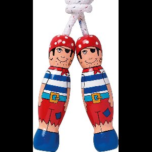 Lanka Kade springtouw piraat - kleurrijk speelgoed voor kinderen.