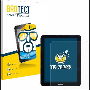 BROTECT - Screenprotector voor Volvo Polestar 2 2021 Infotainment System - Folie Beschermfolie transparant 2 Stuks