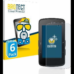 BROTECT - Screenprotector voor Bryton Rider 750 SE - Folie Beschermfolie matte 6 Stuks
