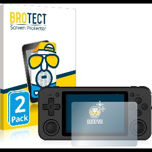 BROTECT - Screenprotector voor Anbernic RG351P - Folie Beschermfolie matte 2 Stuks