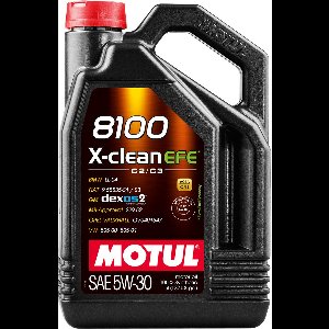 Motorolie MOTUL Oil 8100 X-CLEAN EFE 5W30 - 5L