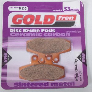 goud fren remblok voor ktm 300 gs motorfiets 1990 tot 1991 avg nieuw