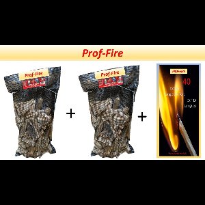 Prof-Fire - 2 Zakken Droog Aanmaakhout 7 Kg (2 x 3,5 Kg) - Extra Lange Lucifers - TOP Kwaliteit - BBQ - Kachel - Pizzaoven - Openhaard. - Vuurschaal...