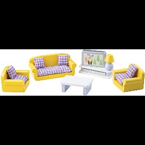 Tidlo Poppenhuisinrichting Woonkamer
