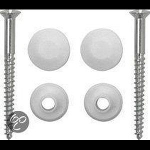 Plieger Closet of Fontein Montageset - 5.5 x 60 mm - Wit